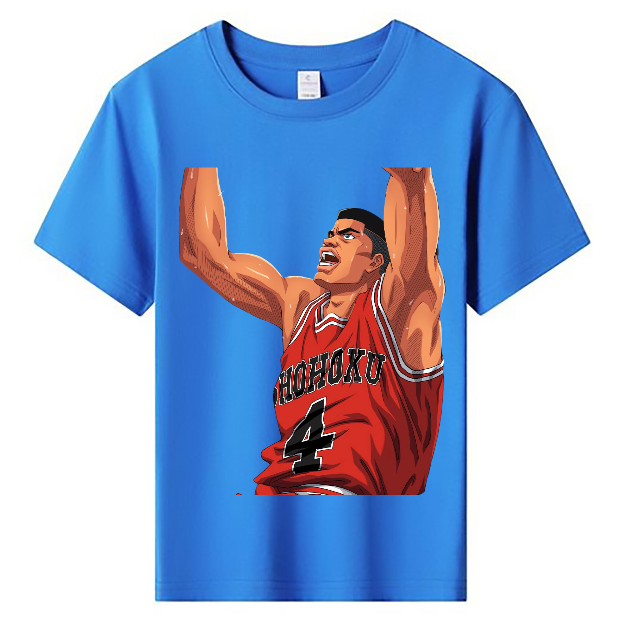 （画像用） SLAM DUNK／スラムダンク 綿100％キッズTシャツ（フロントプリント）